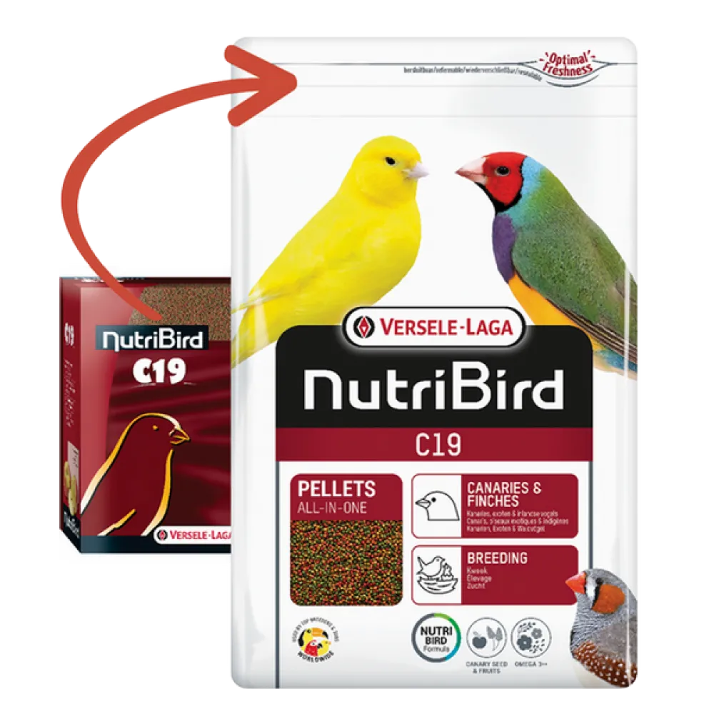 Versele Laga Nutrıbırd C19 Kanarya - Finch Pelet Yem 10kg