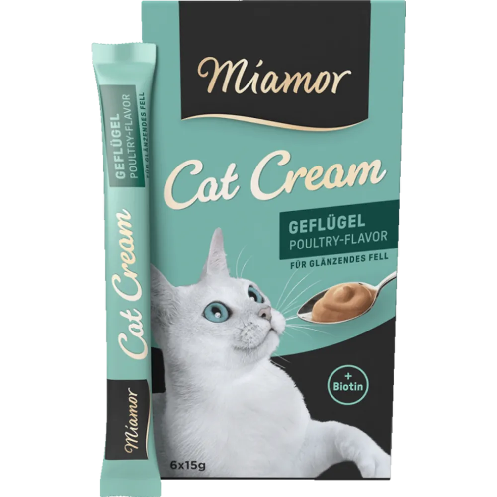 Miamor Cream Tavuklu Kedi Ödülü 6X15 Gr