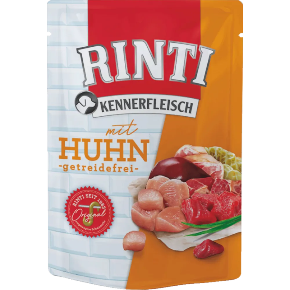 RINTI TAVUKLU POUCH KÖPEK MAMASI 400 GR