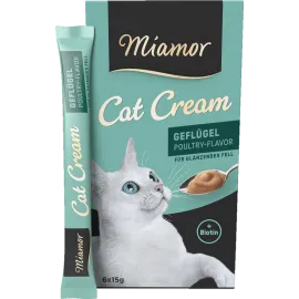 Miamor Cream Tavuklu Kedi Ödülü 6X15 Gr X 3 Adet