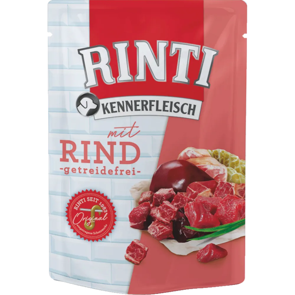 RINTI DANA ETLI POUCH KÖPEK MAMASI 400 GR X 5 ADET
