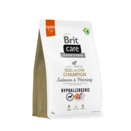 Brit Care 3 kg X 4 ADET Yarışma Köpekleri Kondisyonu İçin, Hipoalerjenik, Somonlu Ve Ringa Balıklı Kuru Mama 