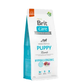 Brit Care 12 Kg Yavru Köpekler İçin Tek Proteinli, Hipoalerjenik, Kuzu Etli Kuru Mama 