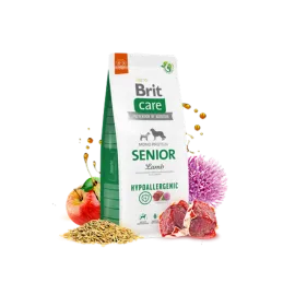 Brit Care 12 kg Yaşlı Köpekler İçin, Tek Proteinli, Hipoalerjenik, Kuzu Etli Kuru Mama 