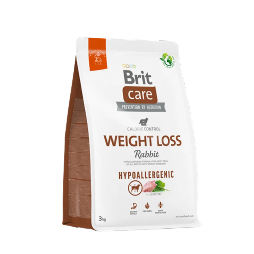 Brit Care 3 kg X 4 ADET Kilo Problemi Olan Yetişkin Köpekler İçin, Hipoalerjenik, Tavşan Etli Kuru Mama 