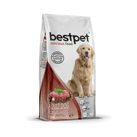 Bestpet 15 kg Yavru Köpekler İçin Sığır Etli Ve Kuzu Etli Kuru Mama 