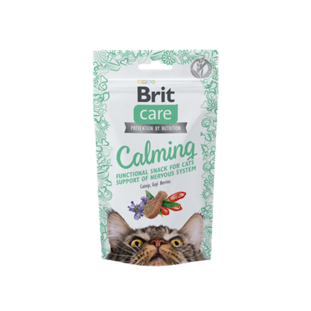 Brit Care 50 gr X 12 ADET Sakinleştirici Etkili, Tahılsız, Fonksiyonel Kedi Ödülü 