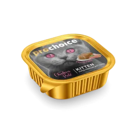 Prochoice 100 Gr X 16 Adet Yavru Kediler İçin, Tahılsız, Tavuk Etli Ezme 