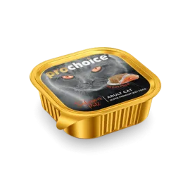 Prochoice 100 gr X 16 ADET Yetişkin Kediler İçin, Tahılsız, Somon Balıklı Ezme 