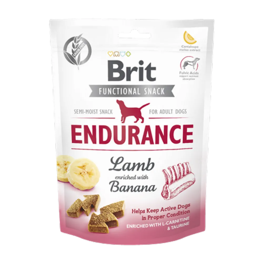 Brit Care 150 gr X 10 ADET Fiziksel Sağlığı Desteklemek İçin, Tahılsız, Kuzu Etli Ve Muzlu, Fonksiyonel Yetişkin Köpek Ödülü 
