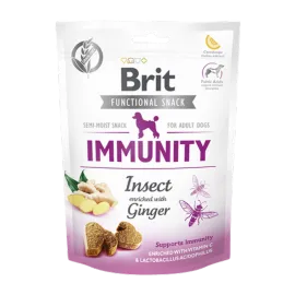 Brit Care 150 gr X 10 ADET Sağlıklı Bağışıklı Sistemi İçin, Tahılsız, Larva Ve Zencefilli, Fonksiyonel Yetişkin Köpek Ödülü 