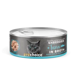 Prochoice 70 gr X 12 ADET Tahılsız, Hipoalerjenik, Tiftiklenmiş Tuna Balıklı Yaş Kedi Maması 