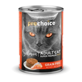 Prochoice 400 gr X 12 ADET Kısırlaştırılmış Kediler İçin, Tahılsız, Somon Balıklı Ezme 