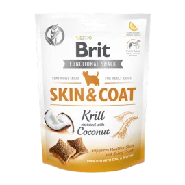 Brit Care 150 gr X 10 ADET Parlak Tüyler Ve Sağlık Cilt İçin, Tahılsız, Kril Ve Hindistan Cevizli, Fonksiyonel Yetişkin Köpek Ödülü 