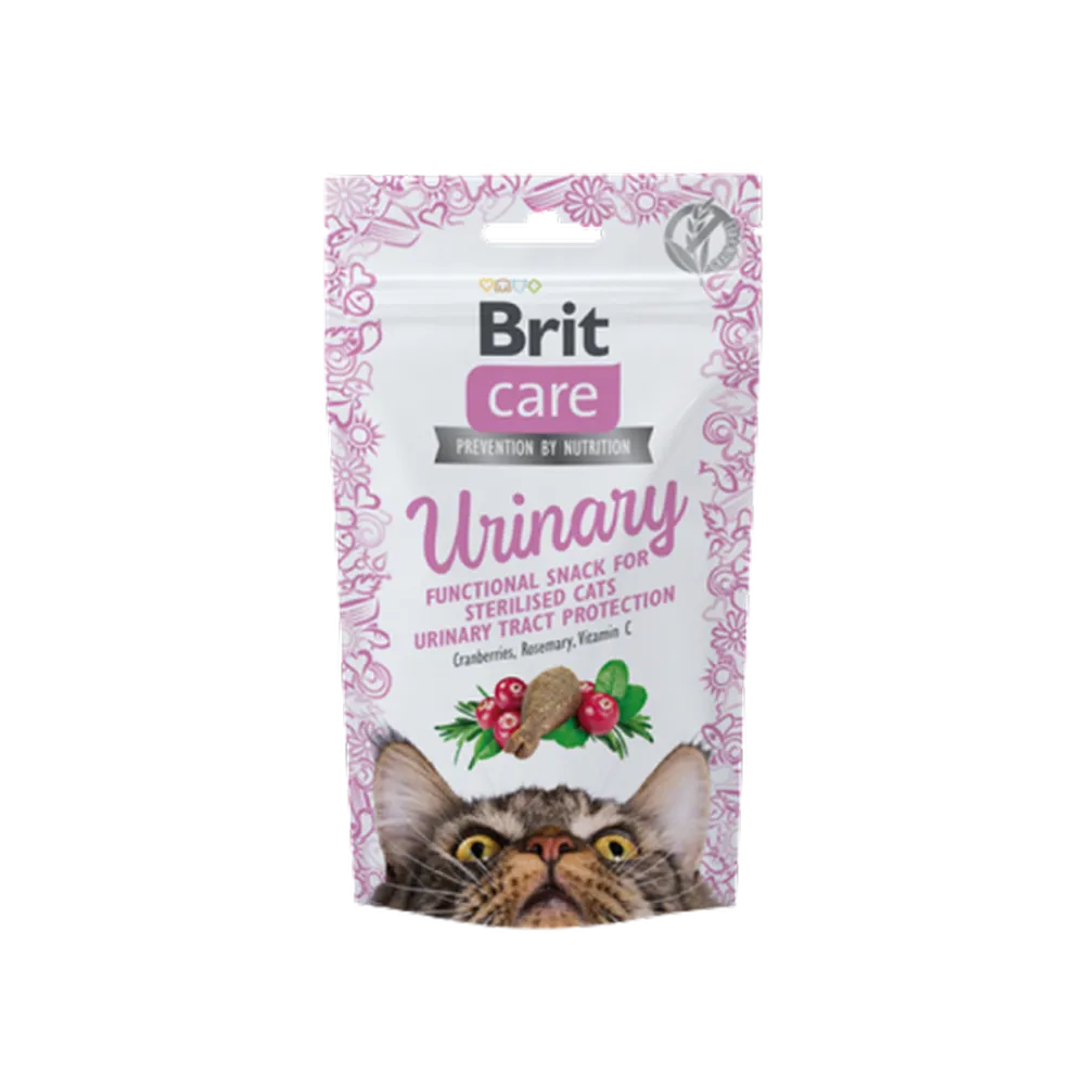 Brit Care 50 gr X 12 ADET İdrar Yolu Problemlerini Düzenlemek İçin, Tahılsız, Fonksiyonel Kedi Ödülü 
