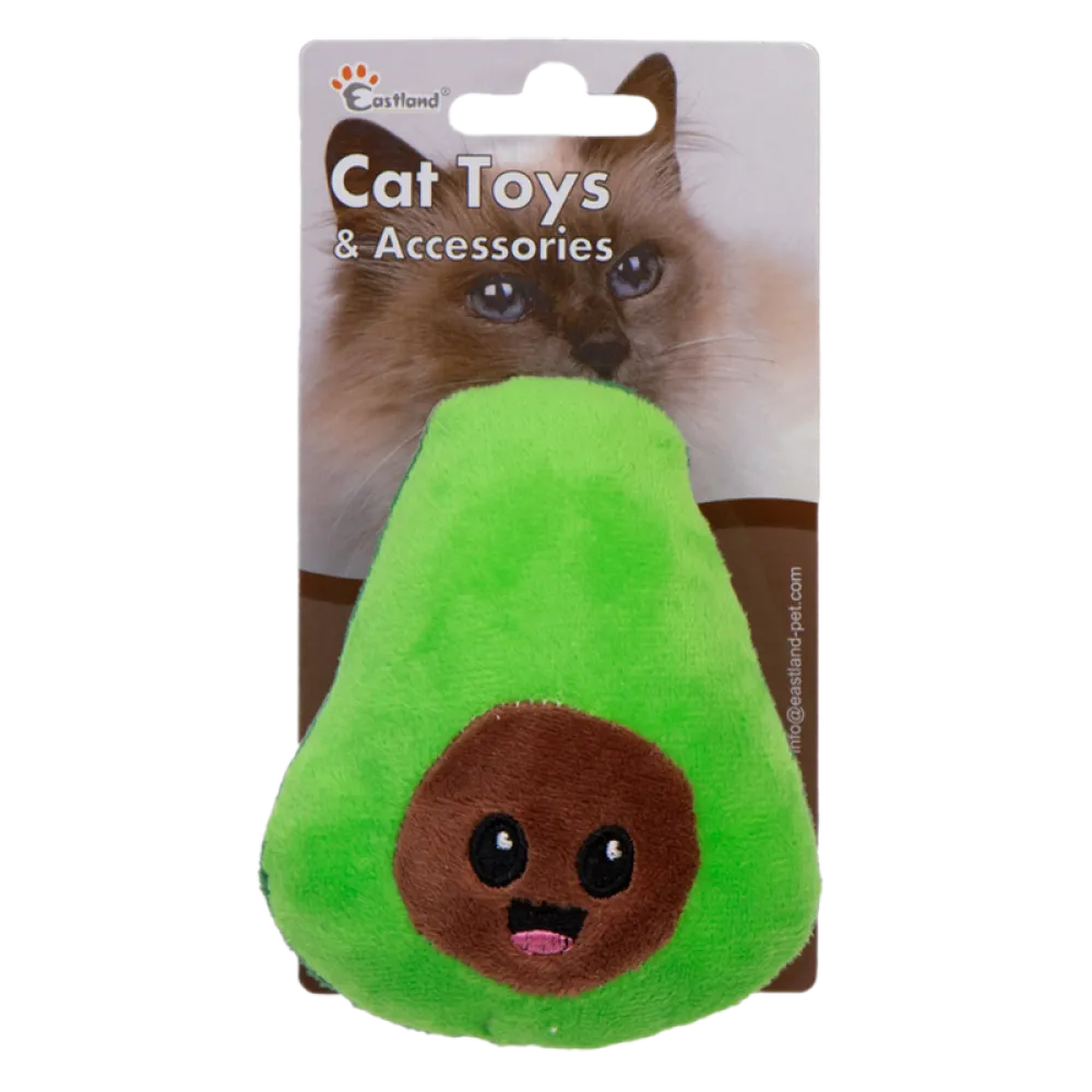 Eastland Catnipli Hışırtılı Peluş Avokado 11,5cm