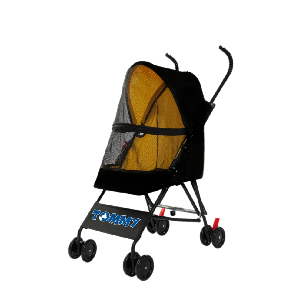 Tommy Evcil Hayvan Arabası Siyah 76.5*44*99cm Max 15kg