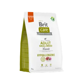 Brit Care 3 kg X 4 ADET Küçük Irk - Yetişkin Köpekler İçin, Tek Proteinli, Hipoalerjenik, Kuzu Etli Kuru Mama 
