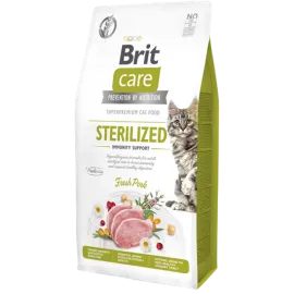 Brit Care 7 kg Kısırlaştırılmış Kediler İçin, Tahılsız, Hipoalerjenik, Domuz Etli Kuru Mama 