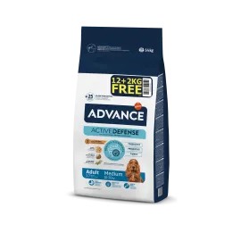 Advance Dog Medıum Adult 12+2 Bonus Paket