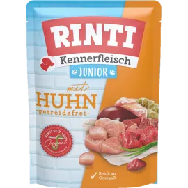 Rıntı Tavuklu Pouch Yavru Köpek Maması 400G