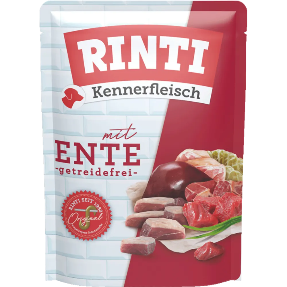 Rıntı Ördekli Pouch Köpek Maması 400G