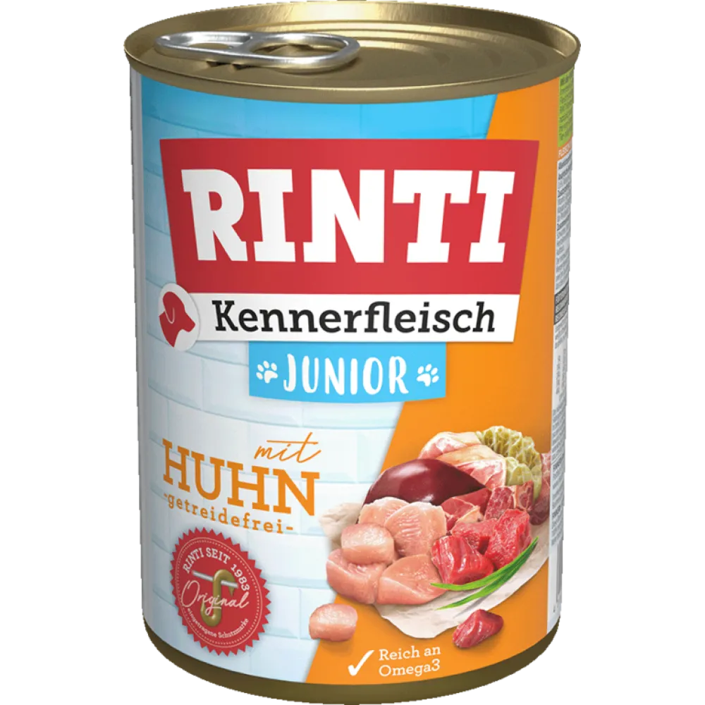 Rıntı Tavuklu Konserve Yavru Köpek Maması 400G