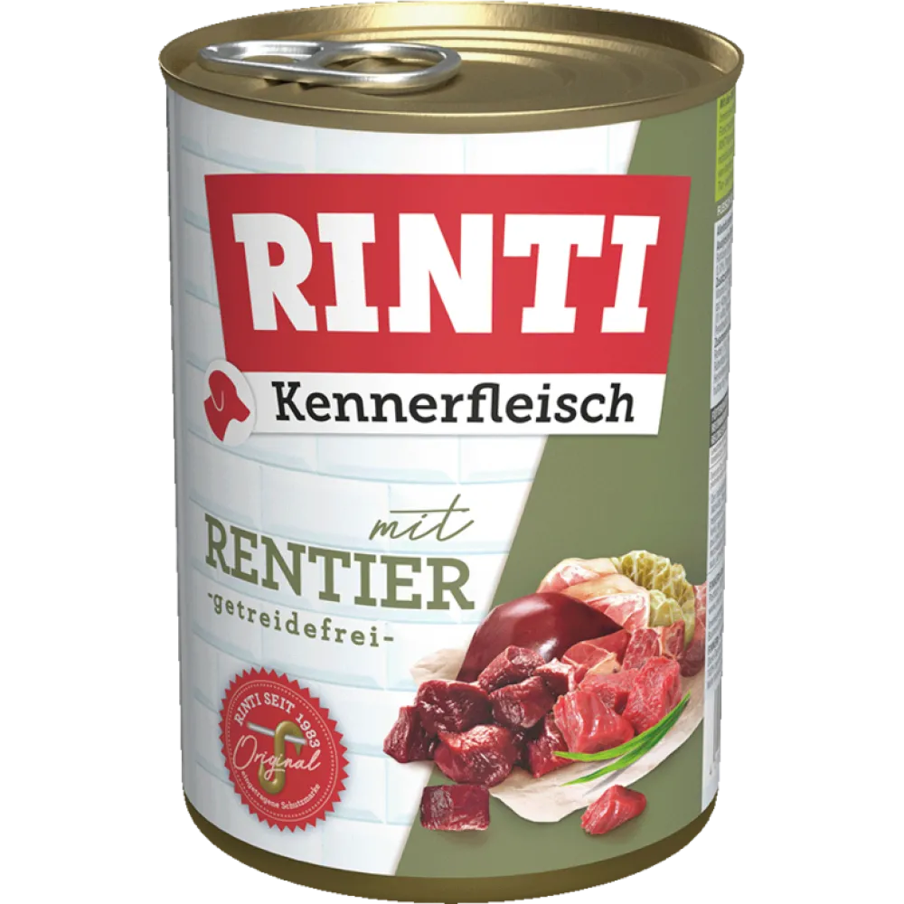 Rıntı Geyikli Konserve Köpek Maması 400G