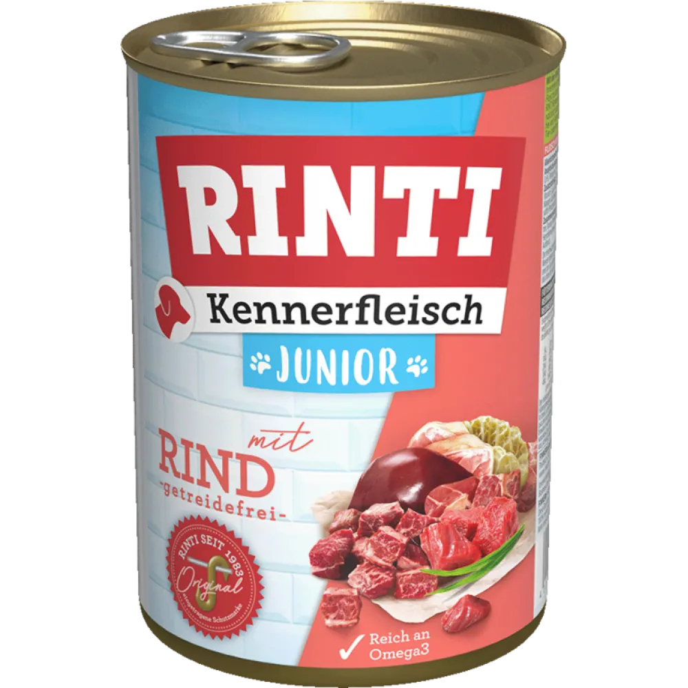 Rıntı Dana Etli Konserve Yavru Köpek Maması 400G