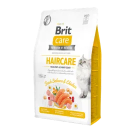 Brit Care 2 kg Sağlıklı Cilt ve Parlak Tüy Bakımı, Yetişkin Kediler İçin Tahılsız, Hipoalerjenik, Taze Somonlu ve Tavuk Etli Kuru Mama 
