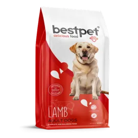 Bestpet 15 kg Yetişkin Köpekler İçin Kuzu Etli Kuru Mama 