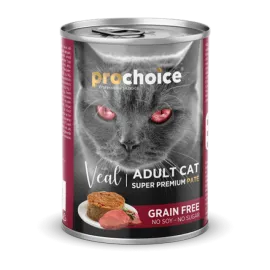 Prochoice 400 gr X 12 ADET Yetişkin Kediler İçin, Tahılsız, Dana Etli Ezme 