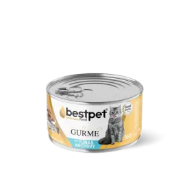 Bestpet 85 gr X 24 ADET  Yetişkin Kediler İçin Tahılsız, Jöle İçinde Tuna Balıklı Yaş Mama 