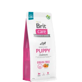 Brit Care 12 kg Deri Ve Tüy Hassasiyeti Olan Yavru Köpekler İçin, Tahılsız, Somonlu Kuru Mama 