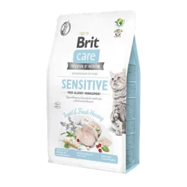Brit Care 2 kg Alerjileri Olan Yetişkin Kediler İçin, Tahılsız, Hipoalerjenik, Larva Ve Taze Ringa Balıklı Kuru Mama 