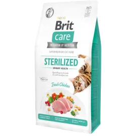 Brit Care 7 kg İdrar Yolu Problemi Olan Kısırlaştırılmış Kediler İçin, Tahılsız, Hipoalerjenik, Taze Tavuk Etli Kuru Mama 