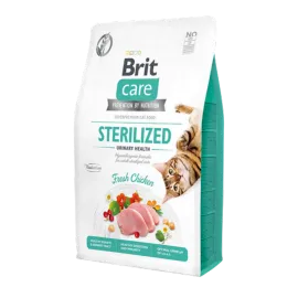 Brit Care 2 kg İdrar Yolu Problemi Olan Kısırlaştırılmış Kediler İçin, Tahılsız, Hipoalerjenik, Taze Tavuk Etli Kuru Mama 