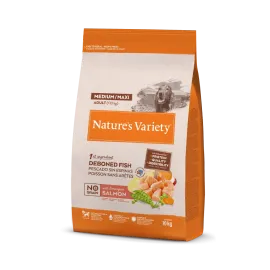 N.v. Dog Selected Med/max Adult Norw.salmon 10Kg