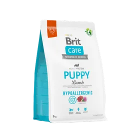Brit Care 3 kg X 4 ADET Yavru Köpekler İçin Tek Proteinli, Hipoalerjenik, Kuzu Etli Kuru Mama 