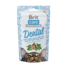 Brit Care 50 gr X 12 ADET Sağlıklı Dişler Ve Diş Etleri İçin, Tahılsız, Fonksiyonel Kedi Ödülü 