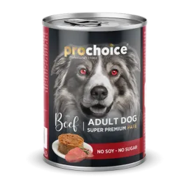 Prochoice 400 gr X 12 ADET Yetişkin Köpekler İçin, Sığır Etli Ve Pirinçli Ezme 