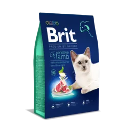 Brit Premium 8 kg By Nature Hassas Sindirime Sahip Kediler İçin, Kuzu Etli Kuru Mama 