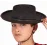 Siyah Renk Keçe Flamenko Şapkası Çocuk Boy