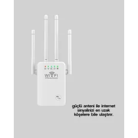 Yüksek Hızlı Parazit Önleyici Wifi Repeater Router