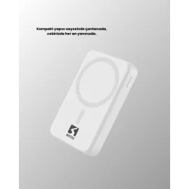 10.000 MAH MagSafe Manyetik Powerbank