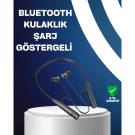 Bluetooth 5.3 Boyun Bantlı Kulaklık – Oyun ve Müzik Modu, SD Kart Desteği