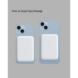 Magsafe Battery Pack – Kablosuz Hızlı Şarj, Kompakt Ve Taşınabilir Güç Bankası