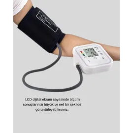 Üst Koldan Ölçüm Dijital Tansiyon Aleti – Ihb Aritmi Uyarılı Ve Çift Hafızalı