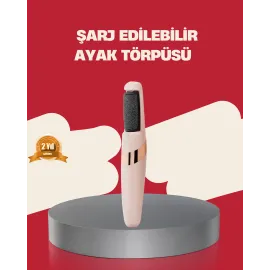 360° Etkili Elektrikli Ayak Bakım Aleti Nasır Giderici