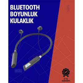 Ergonomik Tasarımlı Bluetooth Kulaklık – Gürültü Azaltmalı, Manyetik